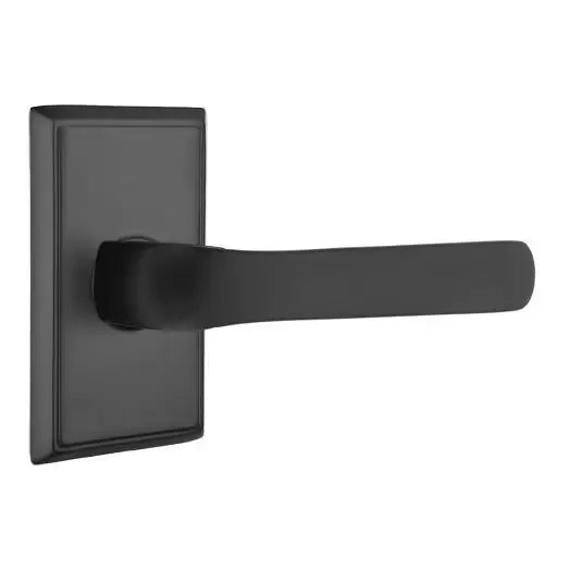Emtek Spencer Lever with Rectangular Rose by Emtek