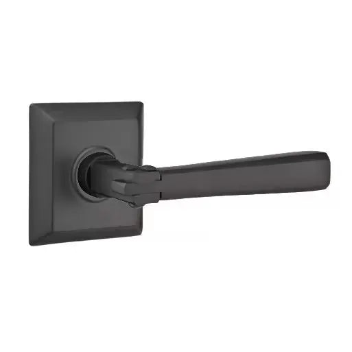 Emtek Arts and Crafts Door Lever with Quincy Rose by Emtek