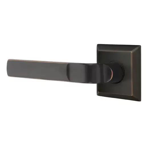 Emtek Aston Lever with Quincy Rose by Emtek