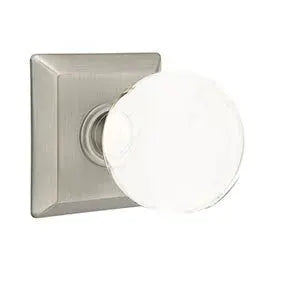 Emtek Bristol Door Knob with Quincy Rose by Emtek