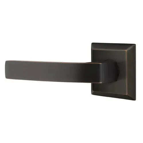 Emtek Breslin Lever with Quincy Rose by Emtek