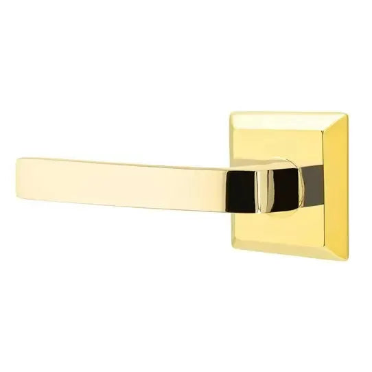 Emtek Breslin Lever with Quincy Rose by Emtek