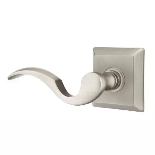 Emtek Cortina Door Lever with Quincy Rose by Emtek