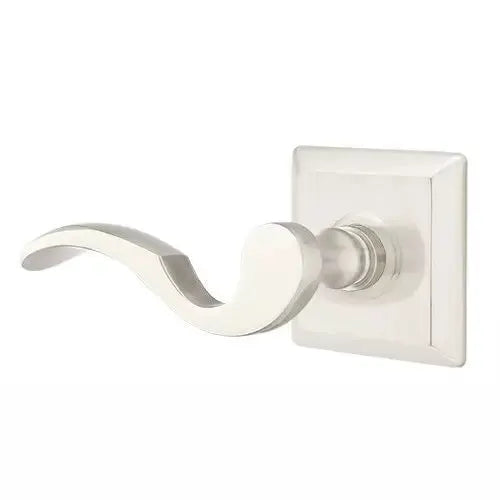 Emtek Cortina Door Lever with Quincy Rose by Emtek