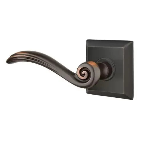 Emtek Elan Lever with Quincy Rose by Emtek