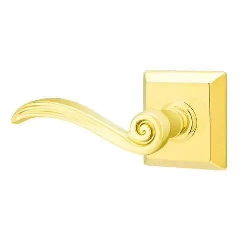Emtek Elan Lever with Quincy Rose by Emtek
