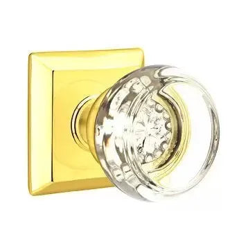 Emtek Georgetown Door Knob with Quincy Rose by Emtek
