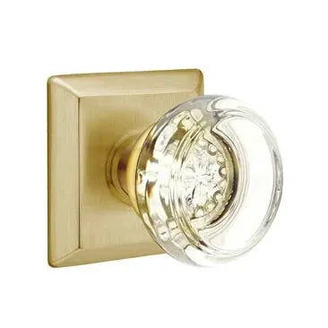 Emtek Georgetown Door Knob with Quincy Rose by Emtek