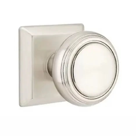 Emtek Norwich Door Knob with Quincy Rose by Emtek