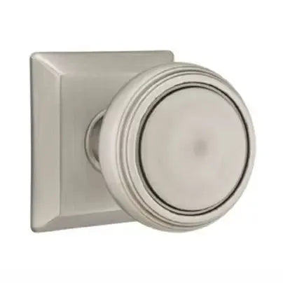 Emtek Norwich Door Knob with Quincy Rose by Emtek