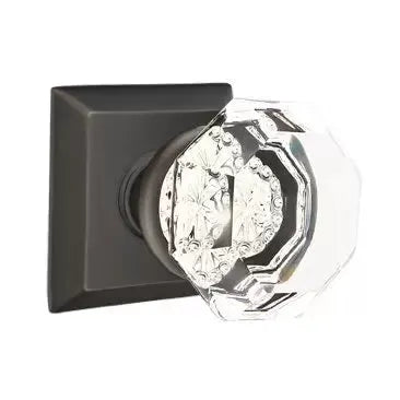Emtek Old Town Door Knob with Quincy Rose by Emtek