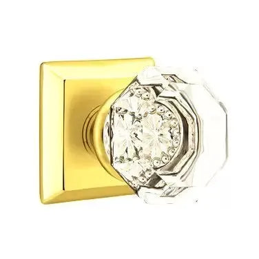 Emtek Old Town Door Knob with Quincy Rose by Emtek