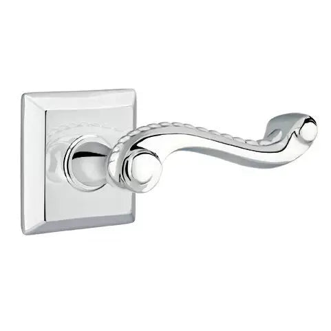 Emtek Rope Lever with Quincy Rose by Emtek