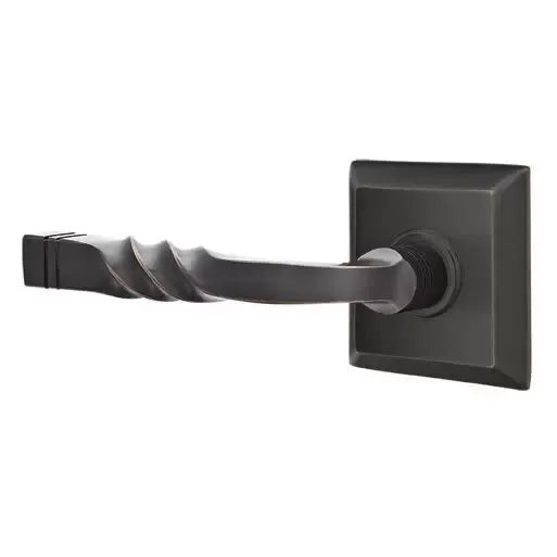 Emtek Sante Fe Lever with Quincy Rose by Emtek