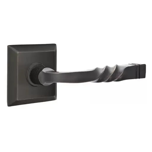Emtek Sante Fe Lever with Quincy Rose by Emtek