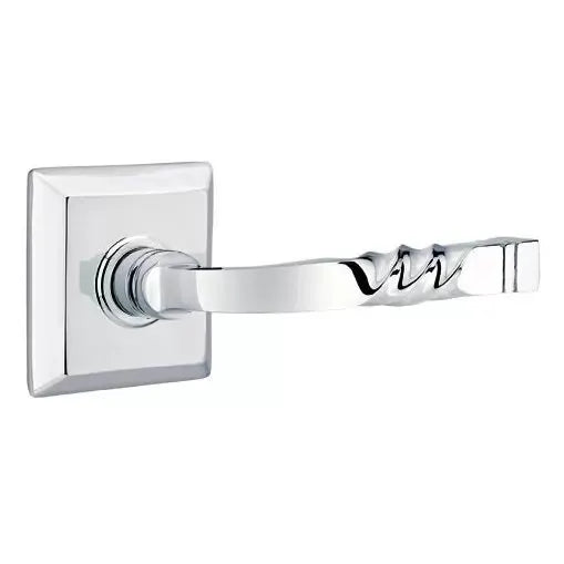 Emtek Sante Fe Lever with Quincy Rose by Emtek