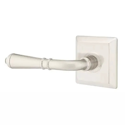 Emtek Turino Door Lever with Quincy Rose by Emtek