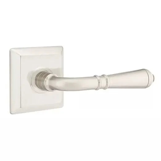 Emtek Turino Door Lever with Quincy Rose by Emtek