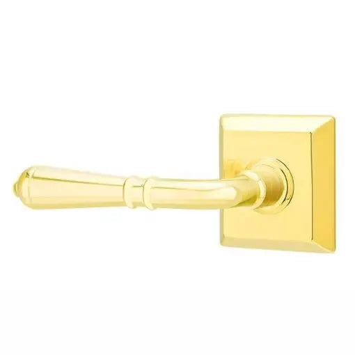 Emtek Turino Door Lever with Quincy Rose by Emtek
