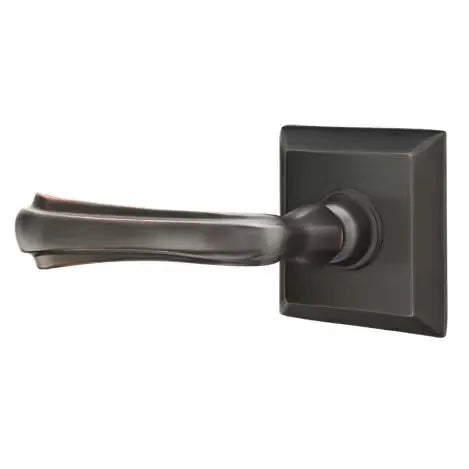 Emtek Wembley Lever with Quincy Rose by Emtek