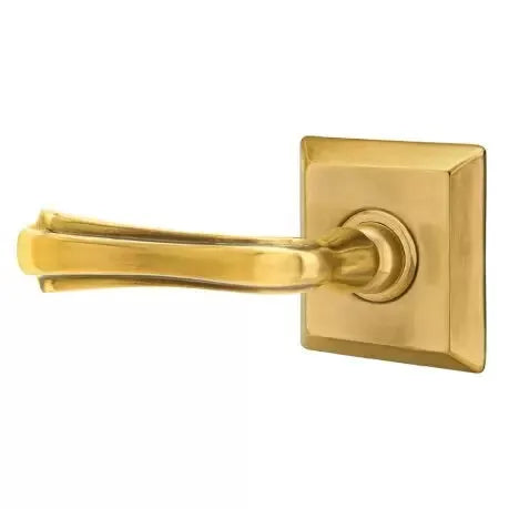 Emtek Wembley Lever with Quincy Rose by Emtek