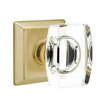 Emtek Windsor Door Knob with Quincy Rose by Emtek