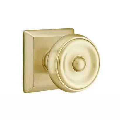 Emtek Waverly Door Knob with Quincy Rose by Emtek