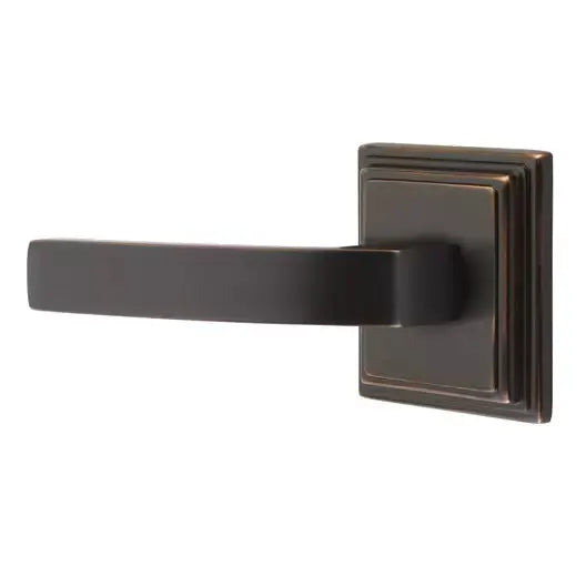 Emtek Breslin Lever with Wilshire Rose by Emtek
