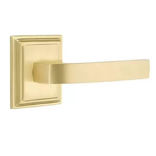 Emtek Breslin Lever with Wilshire Rose by Emtek