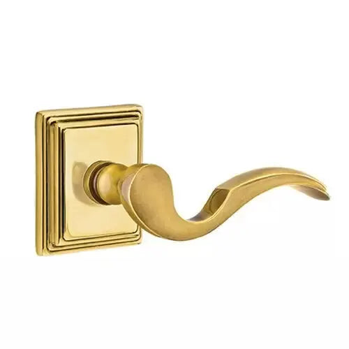 Emtek Cortina Door Lever with Wilshire Rose by Emtek