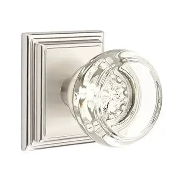 Emtek Georgetown Door Knob with Wilshire Rose by Emtek