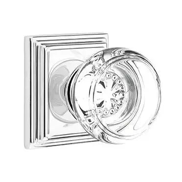 Emtek Georgetown Door Knob with Wilshire Rose by Emtek