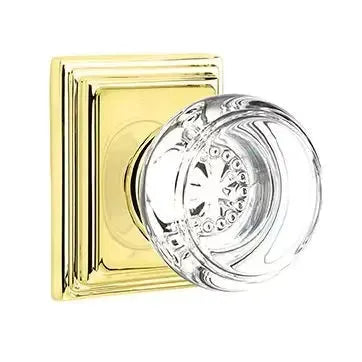 Emtek Georgetown Door Knob with Wilshire Rose by Emtek