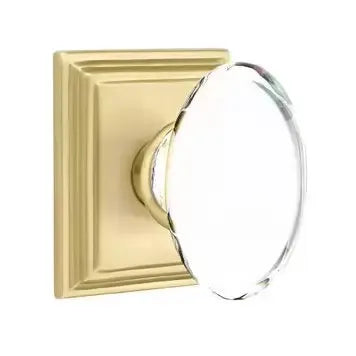 Emtek Hampton Door Knob with Wilshire Rose by Emtek