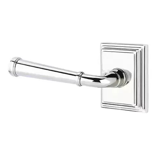 Emtek Merrimack Lever with Wilshire Rose by Emtek