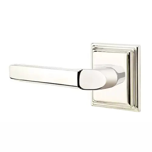 Emtek Milano Door Lever with Wilshire Rose by Emtek