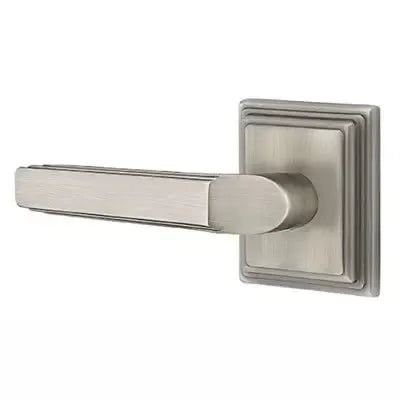 Emtek Milano Door Lever with Wilshire Rose by Emtek