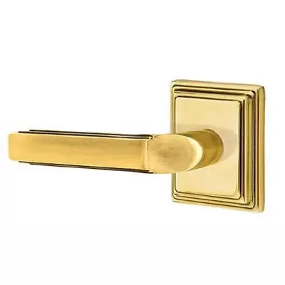 Emtek Milano Door Lever with Wilshire Rose by Emtek