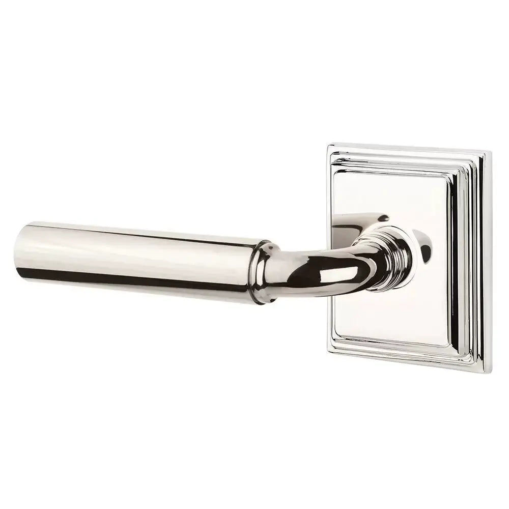Emtek Manning Door Lever with Wilshire Rose by Emtek