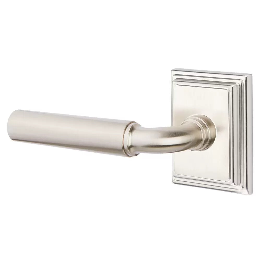 Emtek Manning Door Lever with Wilshire Rose by Emtek