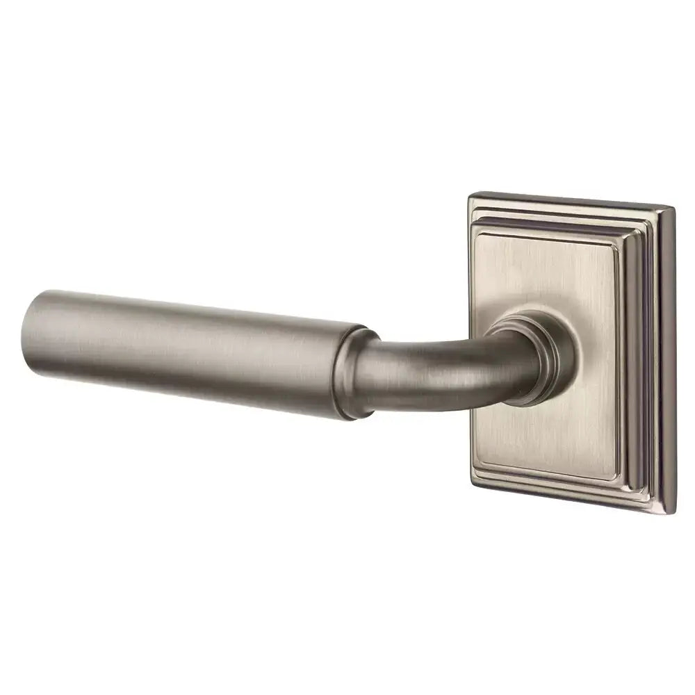 Emtek Manning Door Lever with Wilshire Rose by Emtek