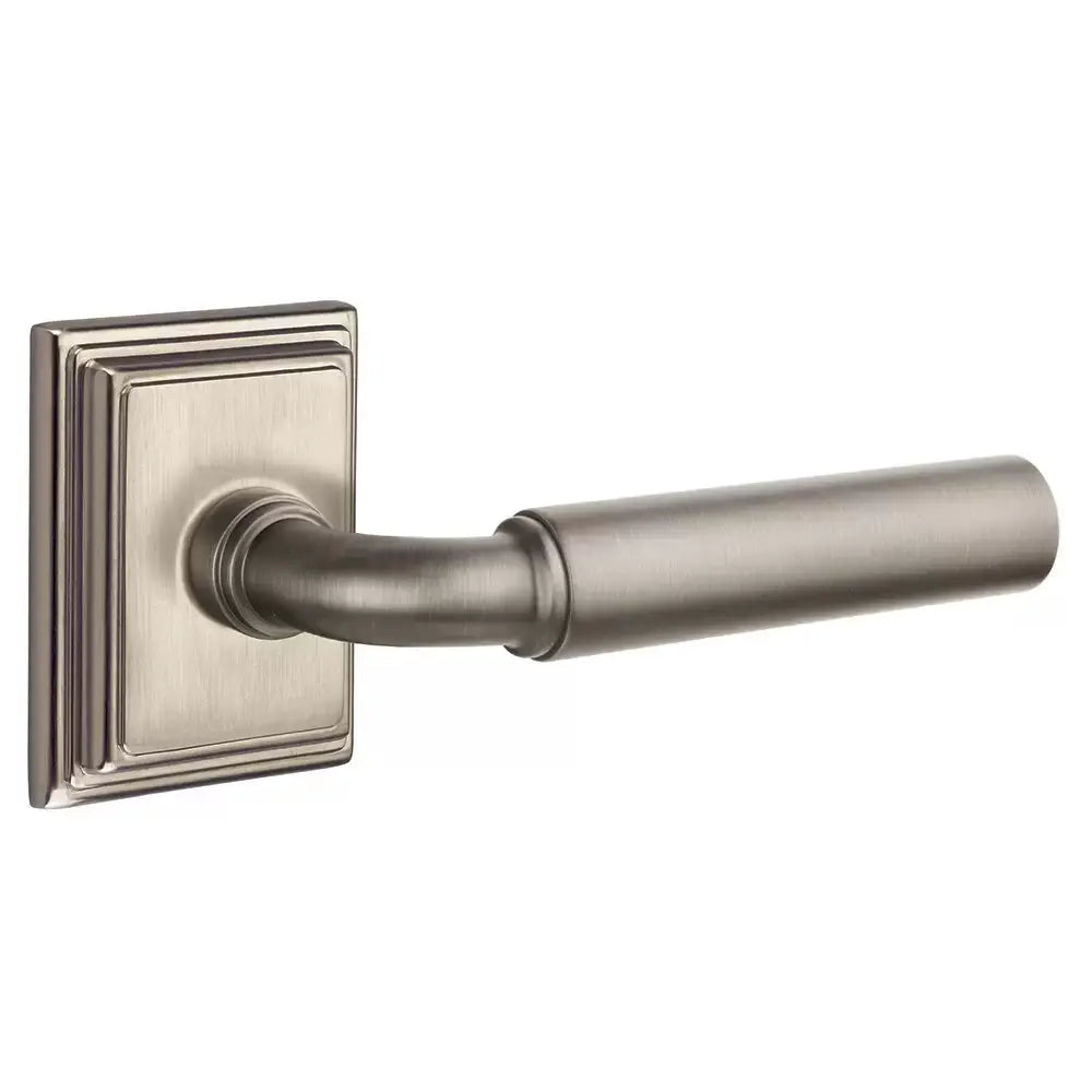 Emtek Manning Door Lever with Wilshire Rose by Emtek