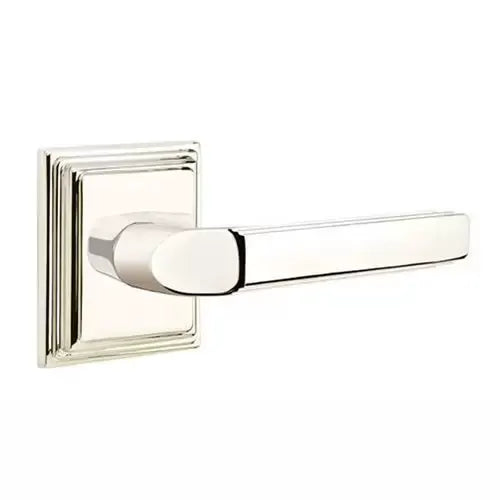 Emtek Milano Door Lever with Wilshire Rose by Emtek