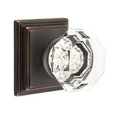 Emtek Old Town Door Knob with Wilshire Rose by Emtek