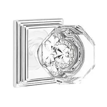 Emtek Old Town Door Knob with Wilshire Rose by Emtek