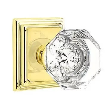 Emtek Old Town Door Knob with Wilshire Rose by Emtek