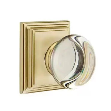Emtek Providence Door Knob with Wilshire Rose by Emtek