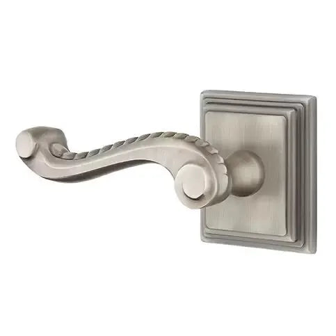 Emtek Rope Lever with Wilshire Rose by Emtek