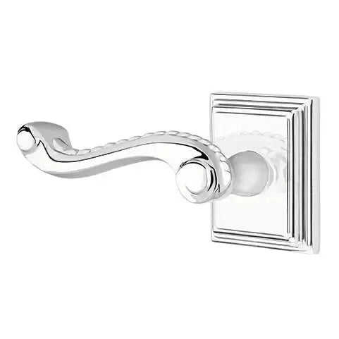 Emtek Rope Lever with Wilshire Rose by Emtek