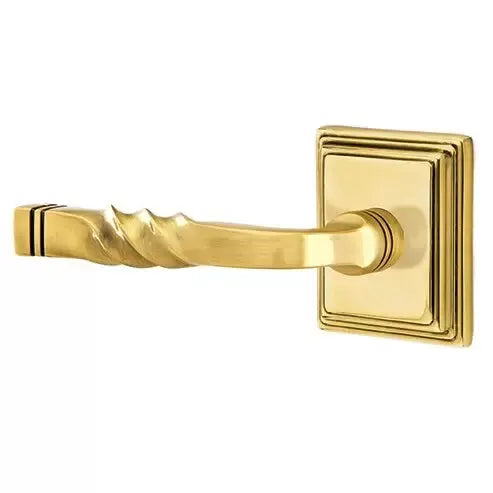 Emtek Sante Fe Lever with Wilshire Rose by Emtek